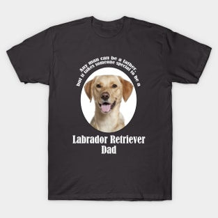 Yellow Lab Dad T-Shirt